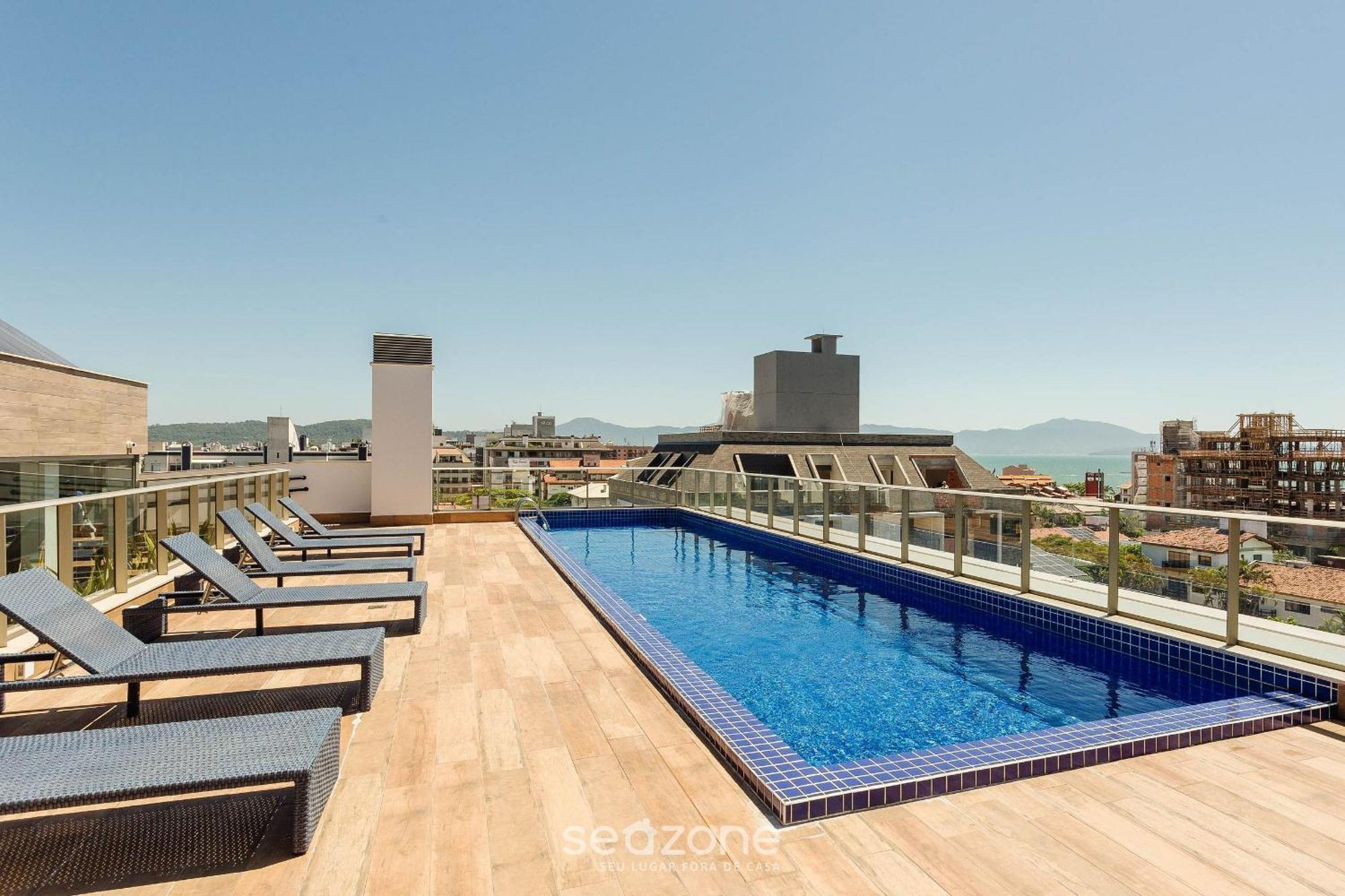 Lindo Studio Moderno A 300M Da Praia Jurere Elu106 Florianópolis Екстериор снимка