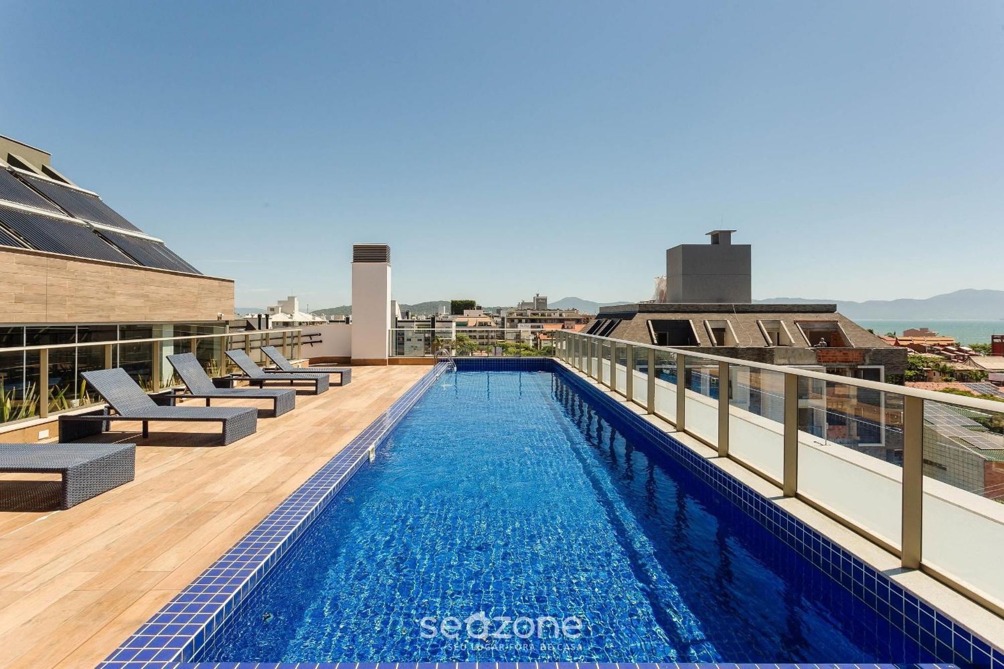Lindo Studio Moderno A 300M Da Praia Jurere Elu106 Florianópolis Екстериор снимка
